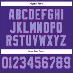 Custom Purple Light Blue-Pink Mesh Authentic Football Jersey Custom Purple Light Blue-Pink Mesh Authentic Football Jersey
